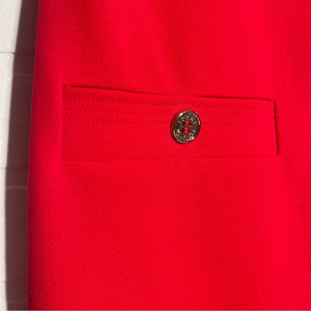 Womens Tommy Hilfiger Scuba Crepe Grommet Top Pocket Dress Mini Dress Size 10 - Picture 5 of 6